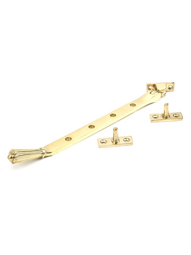 Polished Brass 10" Hinton Stay