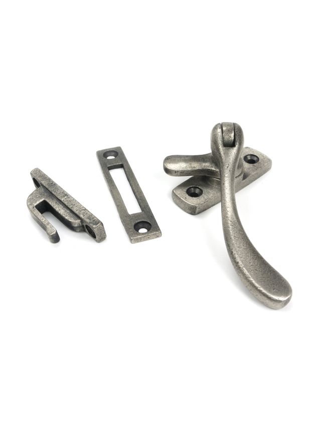 Antique Pewter Peardrop Fastener