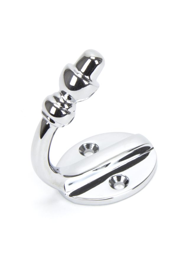 Polished Chrome Coat Hook