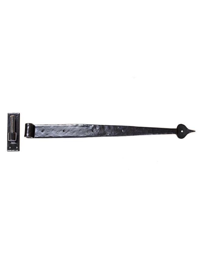 Black 24" Hook & Band Hinge (pair)