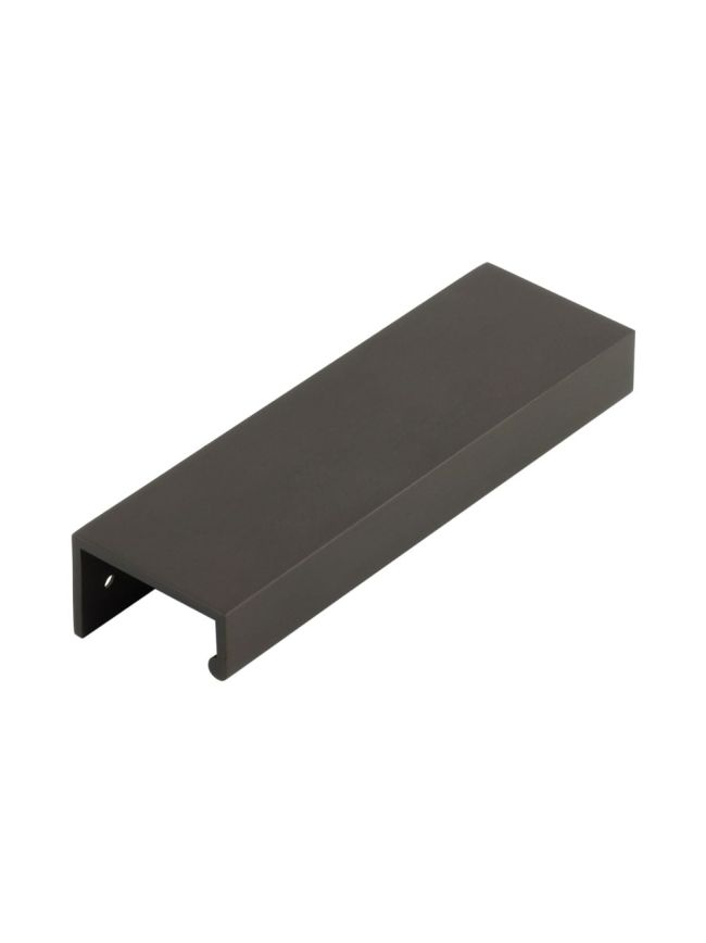 Burlington 150mm Dark Bronze Angled Edge Pull - By Frelan Hardware - BUR911DB