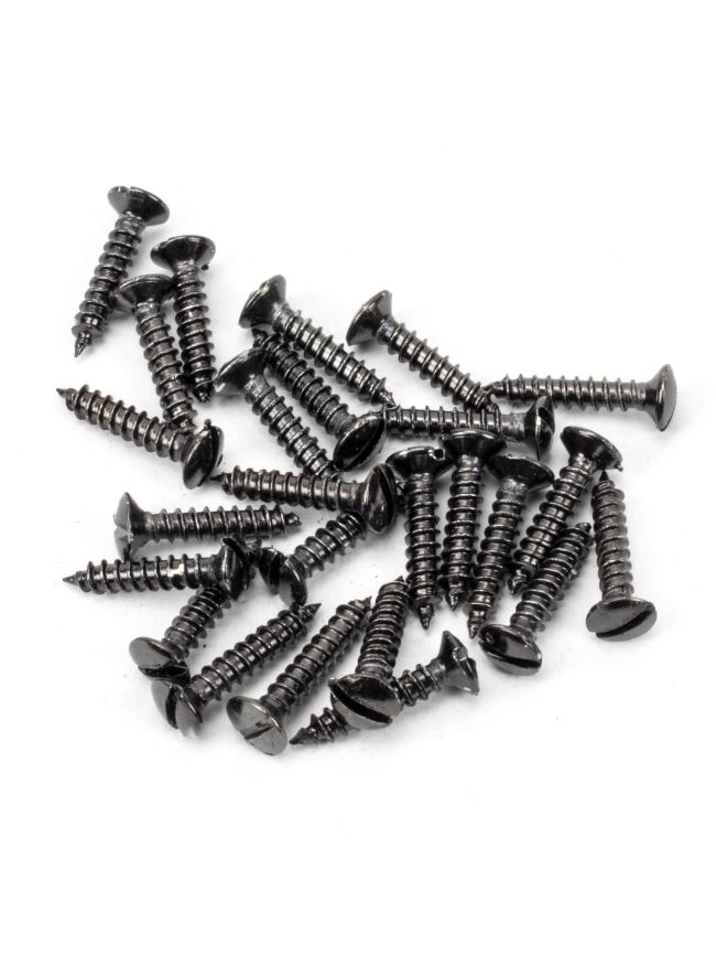 Dark Stainless Steel 6x¾" Countersunk Raised Head Screw (25)