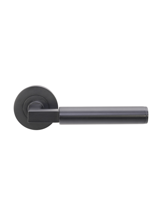 Opal Knurlmond Lever on Rose Matt Black