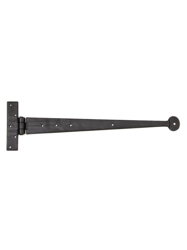 External Beeswax 18" Penny End T Hinge (pair)