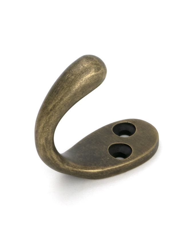 Burnished Brass Celtic Single Robe Hook