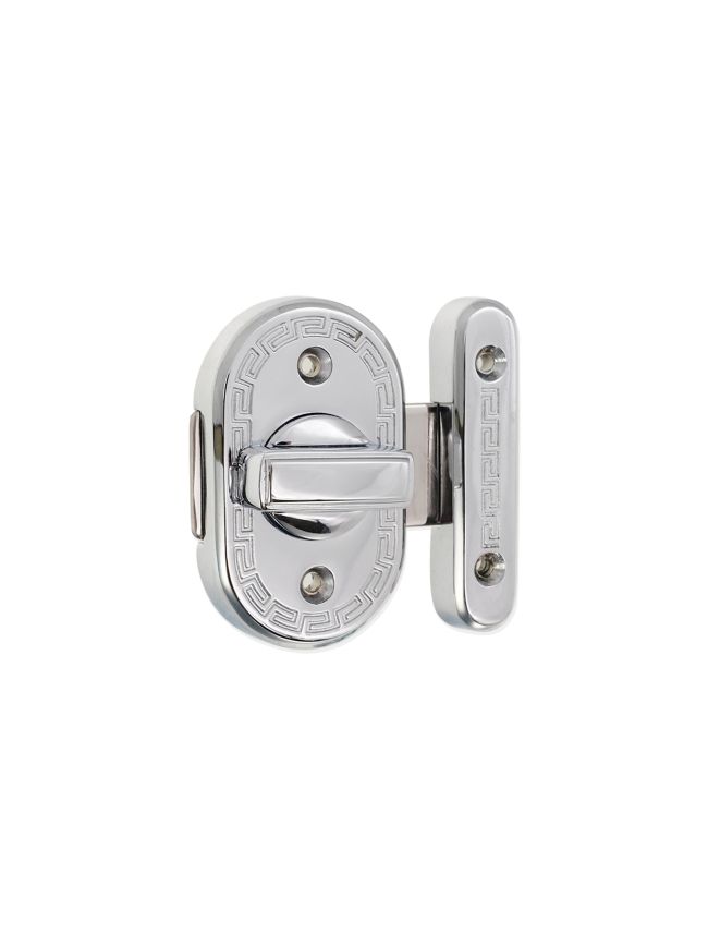 Delta Bathroom Latch Big Polished Chrome