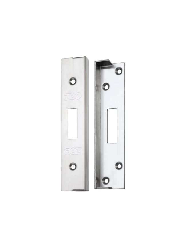 Zoo Hardware Rebate Kit to Suit UK Dead Lock - 1/2" lock and striker - Stainless Steel
