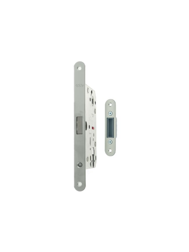 AGB Polaris 2XT Magnetic Euro Profile Sashlock 50mm backset - Satin Chrome