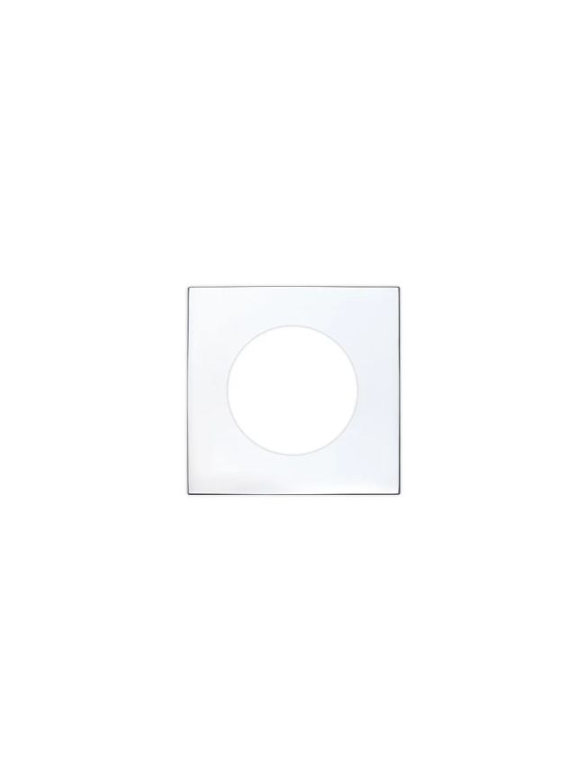Zoo Hardware Spare square rose pack (1 pair) - Chrome