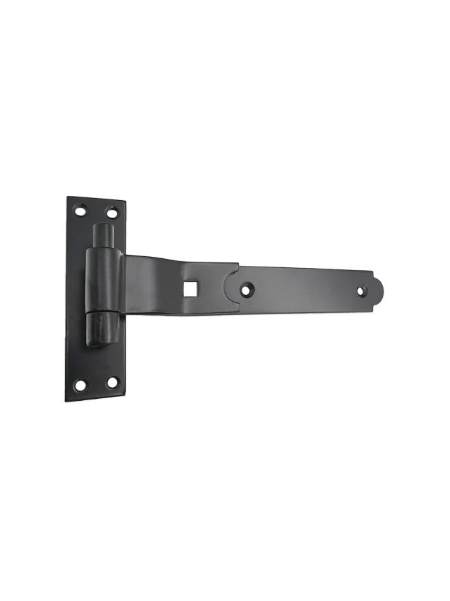 Hook and Band Hinge - Cranked 10" - 250mm Black