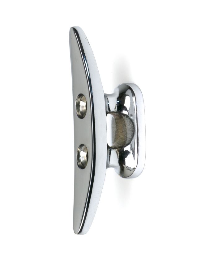 Polished Chrome Marine Cleat Hook