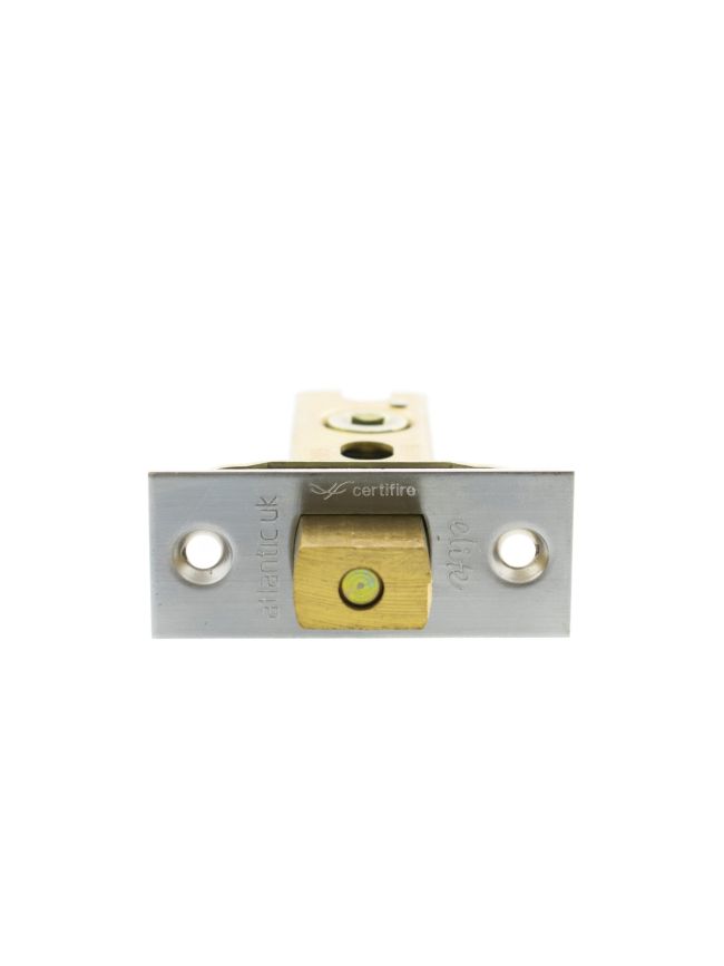 Atlantic Fire-Rated CE Marked Bolt Through Heavy Duty Tubular Deadbolt 3" - Satin Chrome
