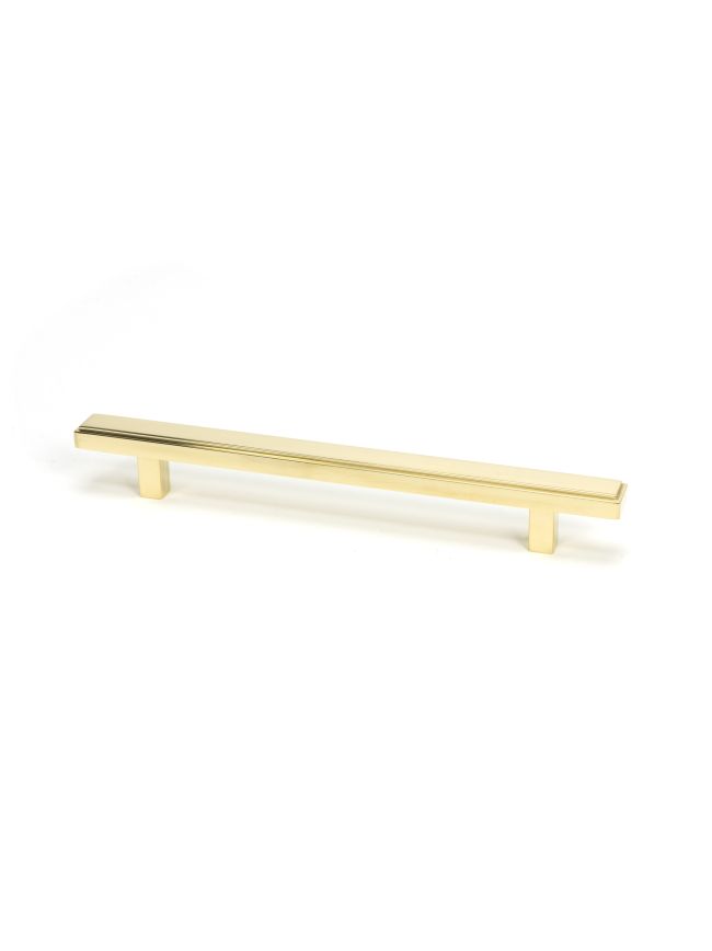 Polished Brass Scully Pull Handle - Medium