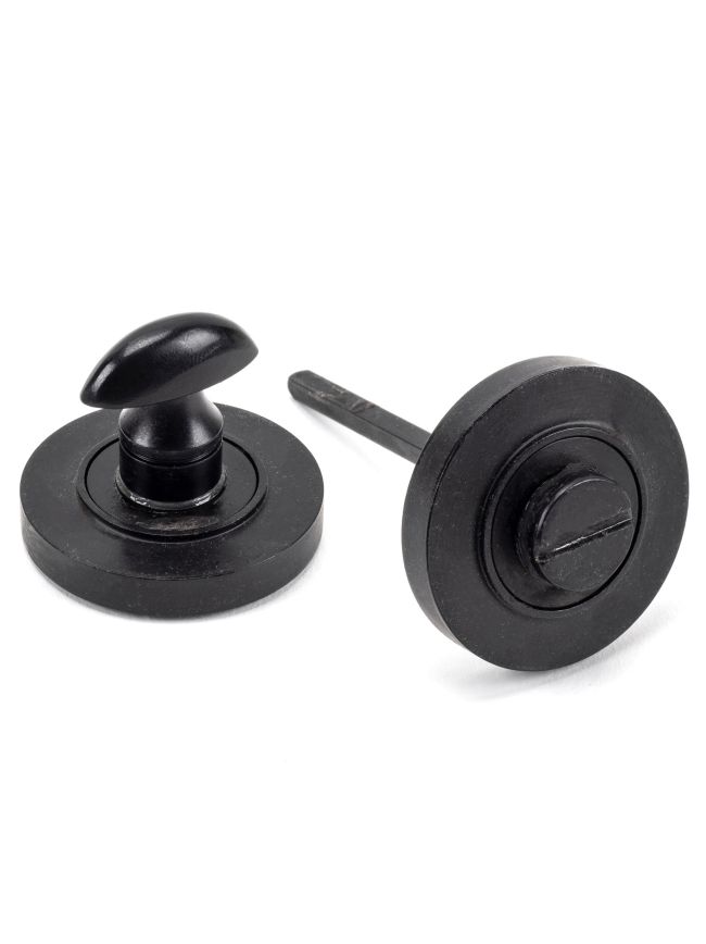 External Beeswax Round Thumbturn Set (Plain)