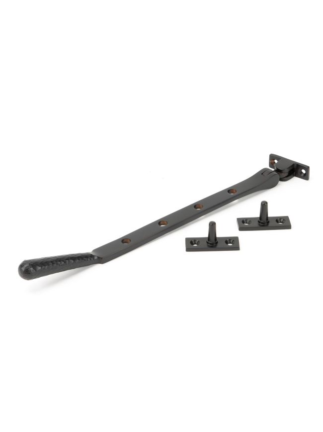Aged Bronze 10" Hammered Newbury Stay