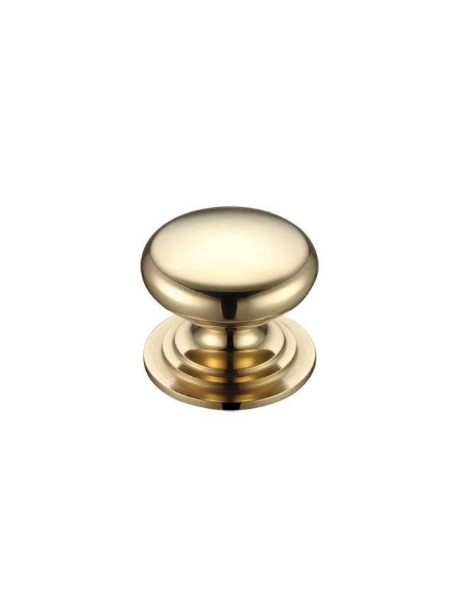 Zoo Hardware Victorian Cupboard Knob 32mm dia. - Brass