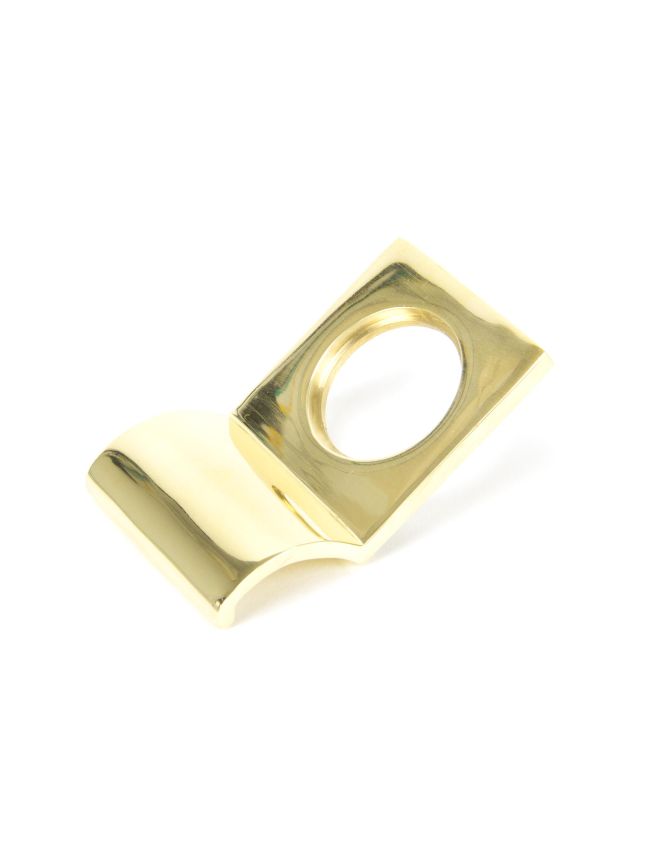 Polished Brass Rim Cylinder Pull