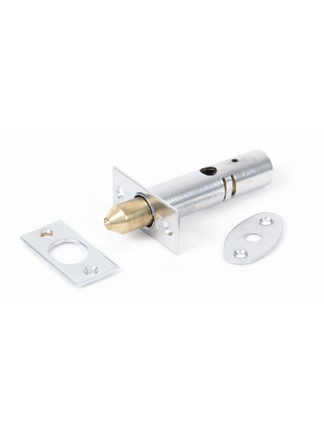 Satin Chrome Security Door Bolt
