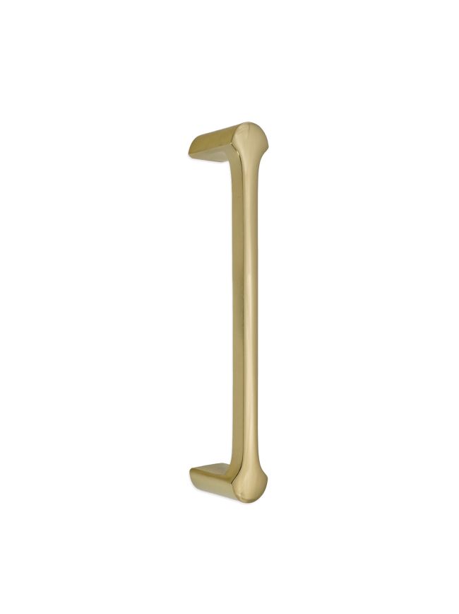 Tulip Pull Handle 165mm Polished Brass