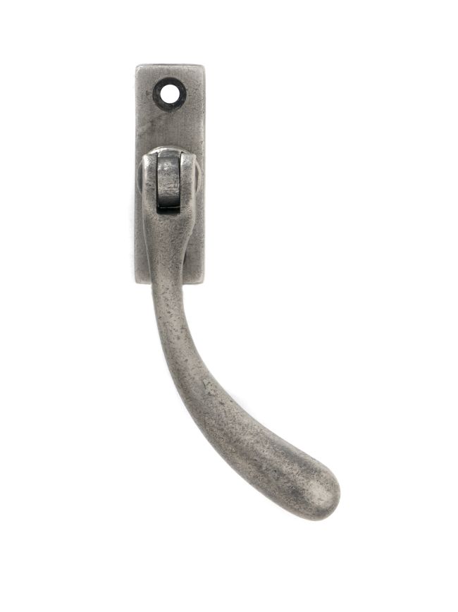 Antique Pewter Slim Peardrop Espag - RH