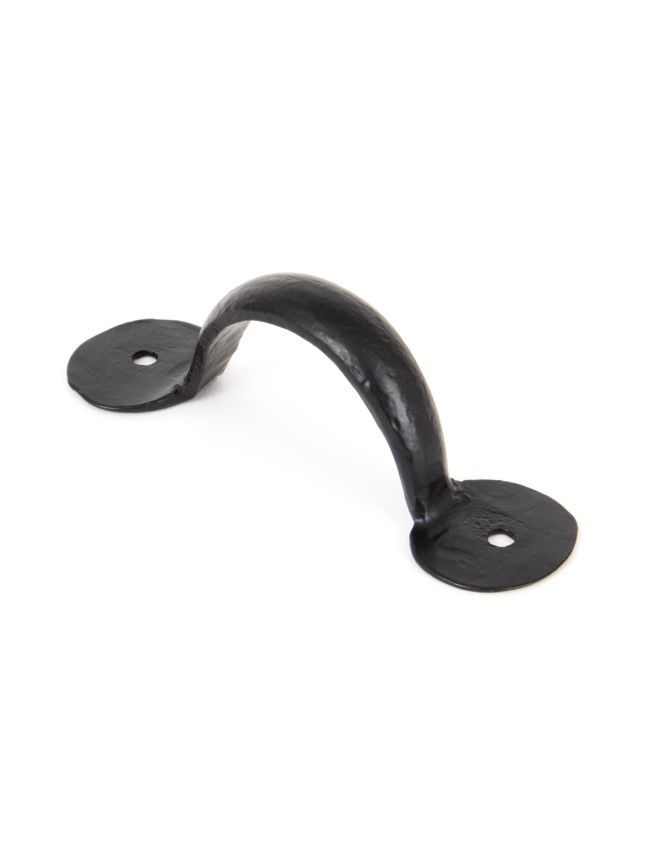 Black 4" Bean D Handle