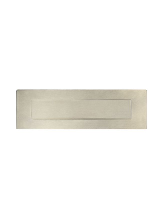 Stainless Steel Letterplates 330x100mm Satin Stainless Steel - By Frelan Hardware - JSS3009
