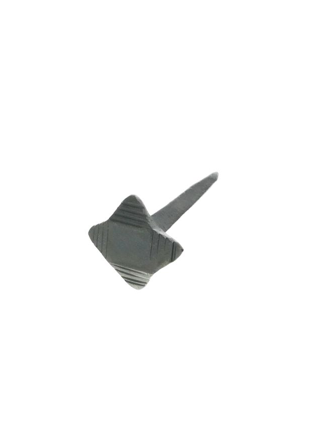 Square Diamond Head Iron Nail 1" x 3" Beeswax