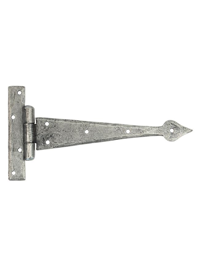Pewter 9" Arrow Head T Hinge (pair)