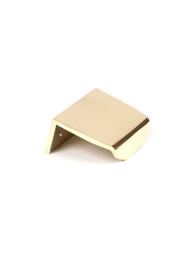 Polished Brass 50mm Moore Edge Pull