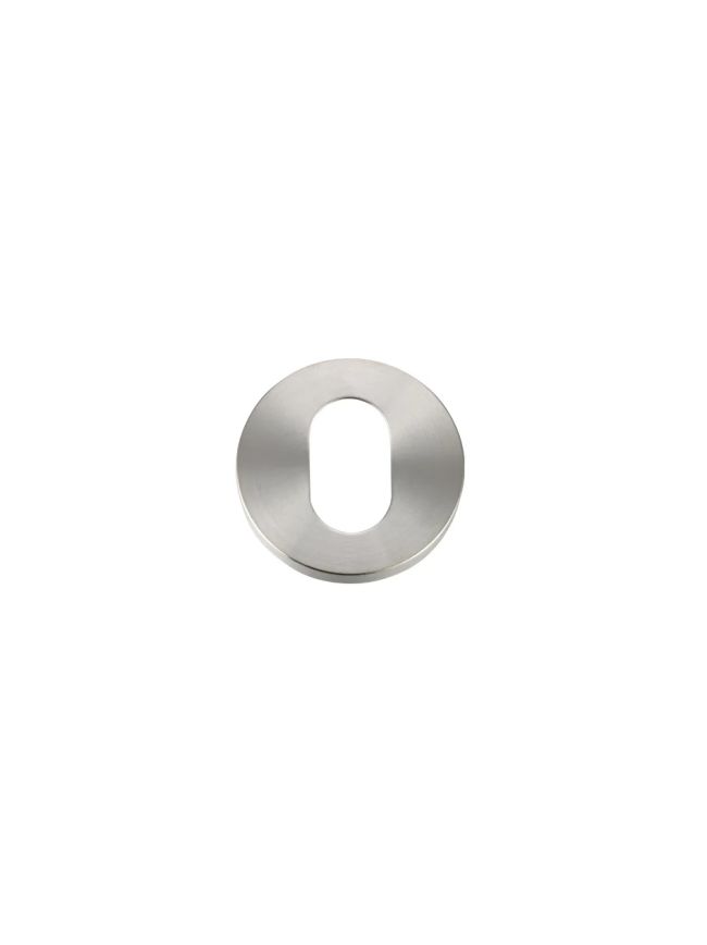 Zoo Hardware Escutcheon Oval Profile - 52mm Rose Grade 304 - Stainless Steel
