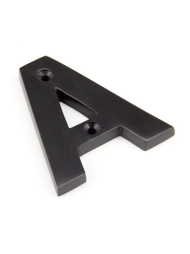 Aged Bronze Letter A