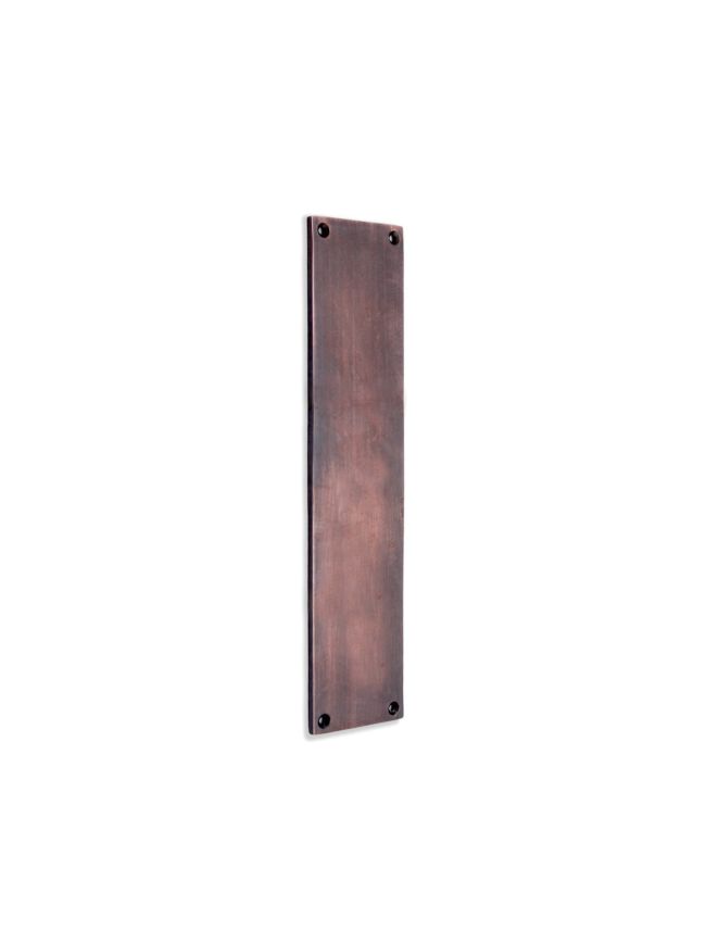 Victorian Finger Plate 300mm Aged Bronze
