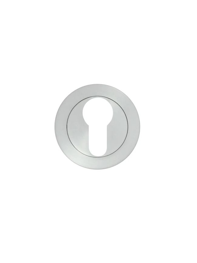 Zoo Hardware Escutcheon euro profile - Satin Chrome