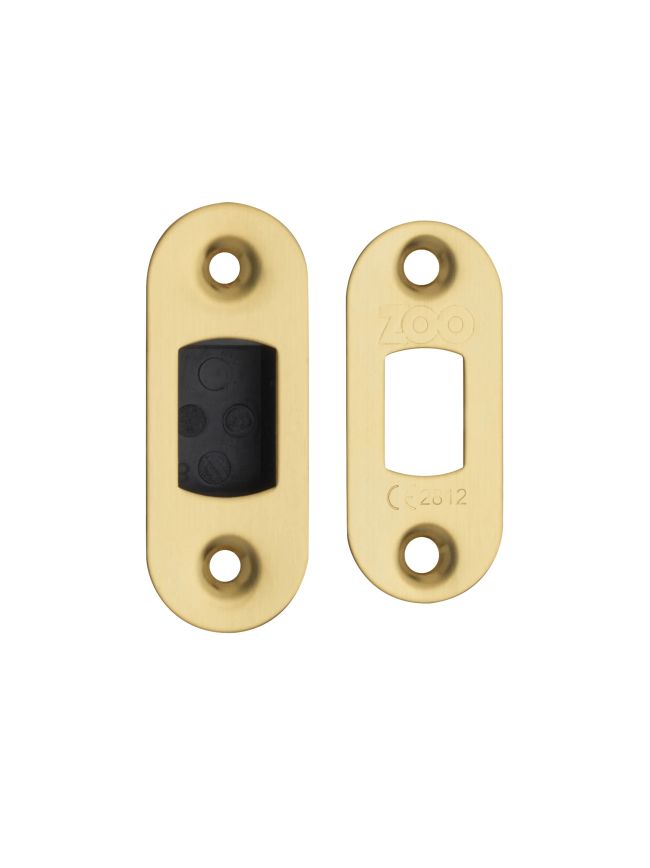 Zoo Hardware Spare Radius Acc Pk for Heavy Duty Tubular Deadbolts - Brass