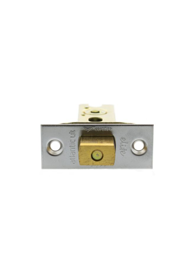Atlantic Fire-Rated CE Marked Bolt Through Heavy Duty Tubular Deadbolt 3" - Polished Chrome