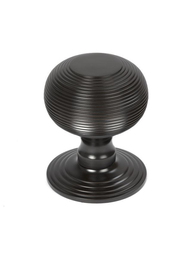 Aged Bronze Beehive Centre Door Knob