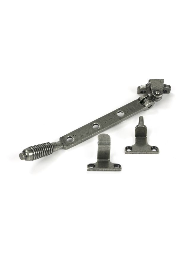 Pewter 8" Reeded Stay (Steel Window)