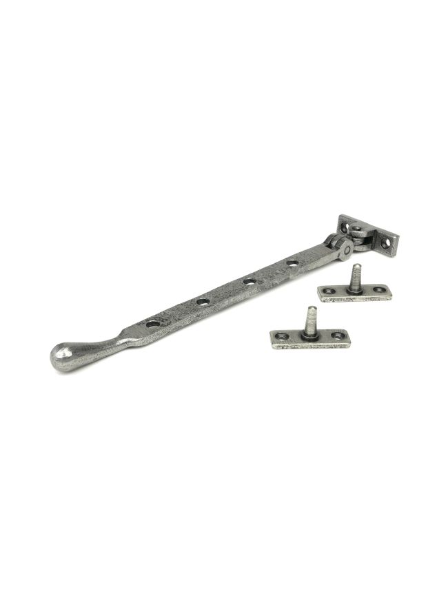 Pewter 10" Peardrop Stay