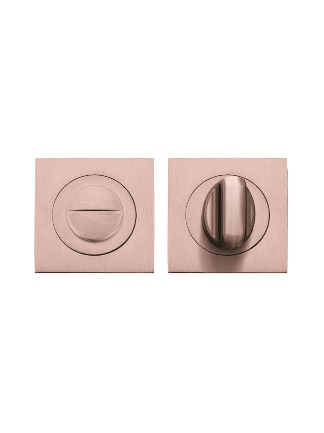 Zoo Hardware Square turn & release - Tuscan Rose Gold