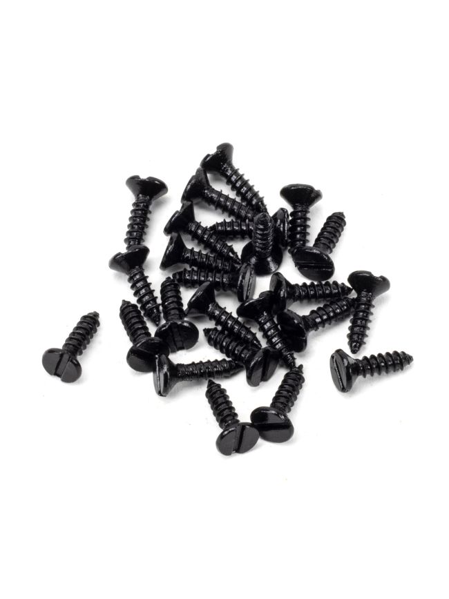 Black 6x½" Countersunk Screws (25)