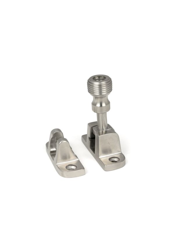 Satin Marine SS (316) Beehive Brighton Fastener (Radiused)