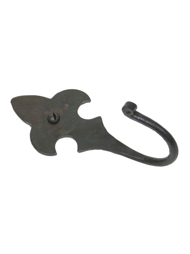 Beeswax Fleur-De-Lys Coat Hook