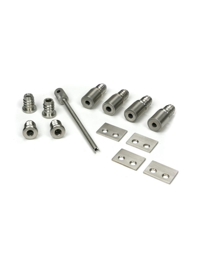 Satin Marine SS (316) Secure Stops (Pack of 4)