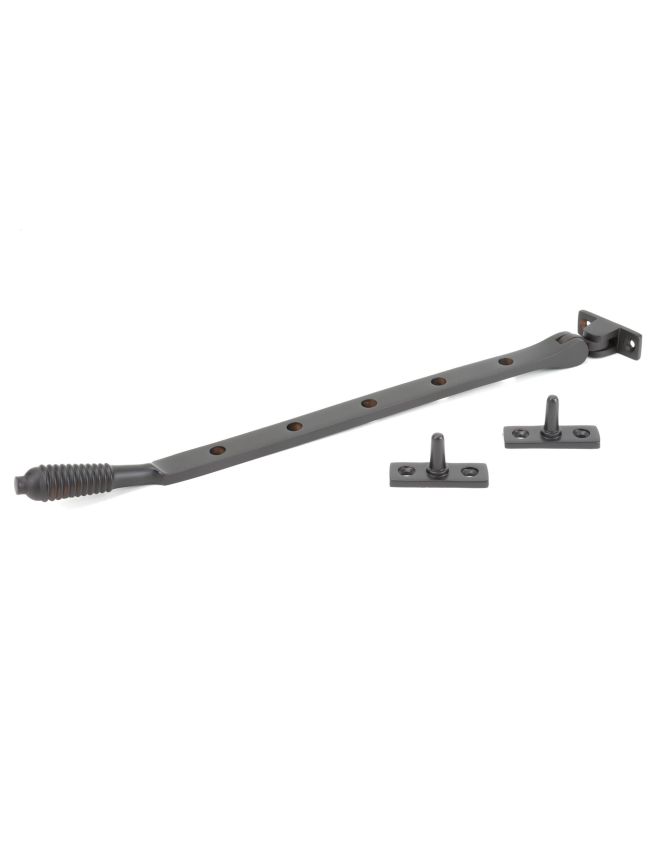 Aged Bronze 12" Reeded Stay