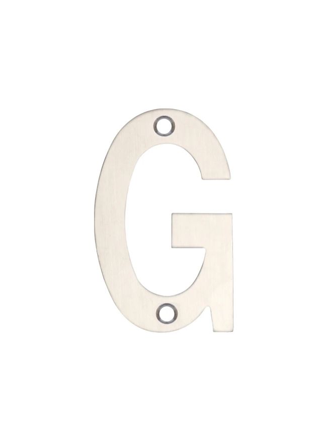 Zoo Hardware Letter - Polished Stainless