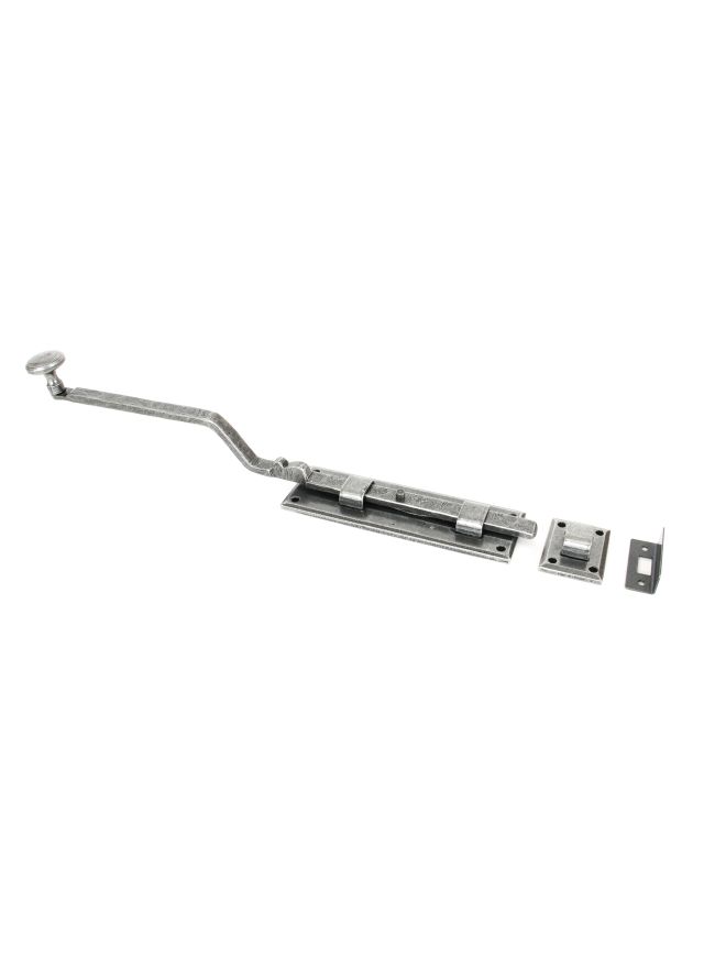 Pewter 6" French Door Bolt