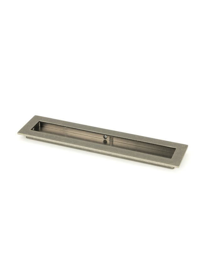 Pewter 250mm Plain Rectangular Pull