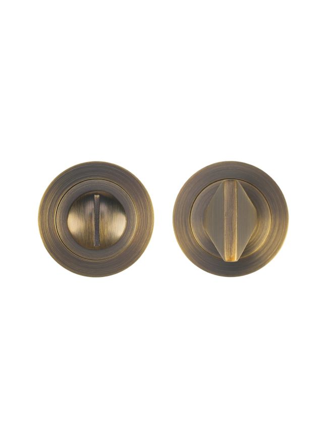 Zoo Hardware Turn and Release - Antique Brass
