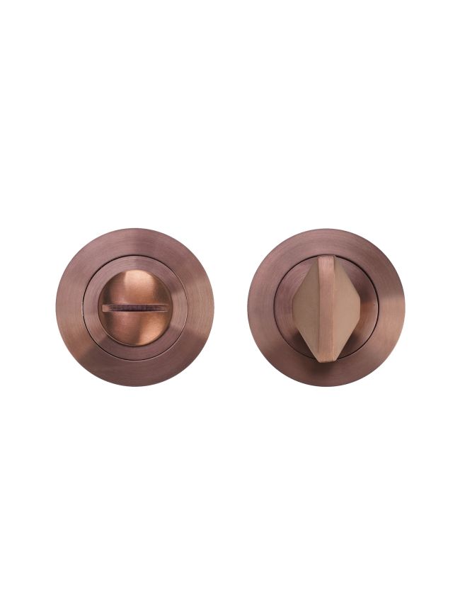 Zoo Hardware Turn and Release - Rosso Slim - PVD Satin Bronze