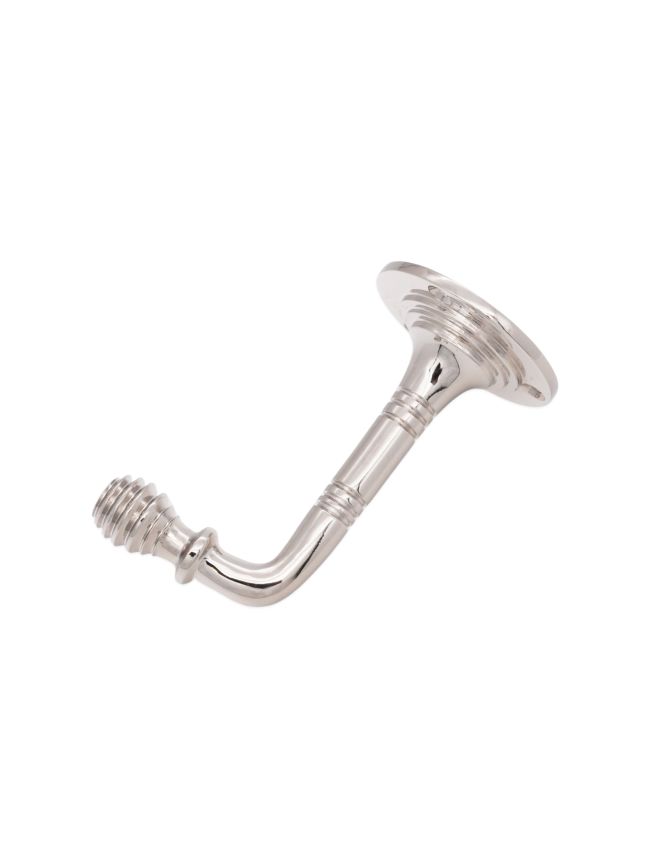 Beehive Small Coat Hook Polished Nickel